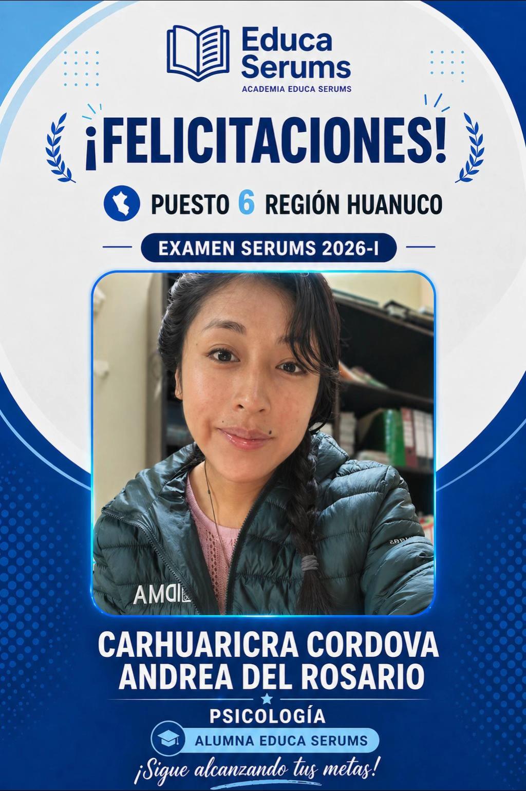6 puesto psicología